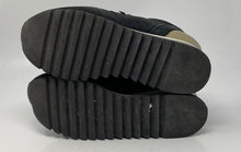 Load image into Gallery viewer, Authentic Tory Burch Womens Black Lace-Up Sneaker Shoes Size 6.5M Damaged
