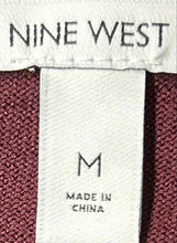 Load image into Gallery viewer, Nine West Womens Burgundy Long Sleeve Open Front Sweater Size Medium
