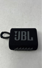 Load image into Gallery viewer, JBL Go 3 Black Portable Wireless Bluetooth Waterproof Smart Speaker Not Tested
