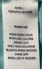 Load image into Gallery viewer, Calvin Klein Womens Light Green Long Sleeve Button-Front Blouse Top Size S
