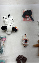 Load image into Gallery viewer, Lot Of 14 Pcs Assorted Ty Beanie Babies Collectible Plush Toys And Small Doll
