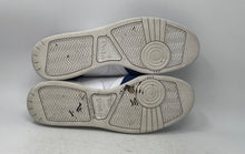 Load image into Gallery viewer, Polo Ralph Lauren Mens CRT PP White Blue Purple Lace-Up Sneaker Shoes Size 11
