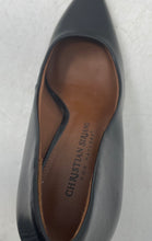 Load image into Gallery viewer, Christian Siriano Womens Habit Black Pointed Toe Slip-On High Pump Heels Size 7
