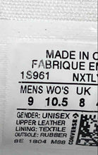 Load image into Gallery viewer, Converse Unisex Jack Purcell 1S561 White Leather Sneaker Shoes Size M 9 W 10.5
