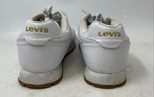 Load image into Gallery viewer, Levi's Womens Tessa Ul White Leather Lace-Up Low Top Sneaker Shoes Size 8

