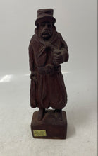 Load image into Gallery viewer, Brown Wooden Handmade Man Holding Cup Collectible Figurine By Hand In Argentina
