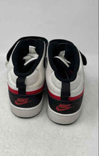 Load image into Gallery viewer, Nike Kids Court Borough Mid 2 White Black Red Lace-Up Sneaker Shoes Size 6.5Y
