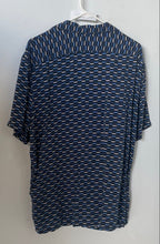 Load image into Gallery viewer, Express Mens Multicolor Printed Short Sleeve Collared Button-Up Shirt Size XL
