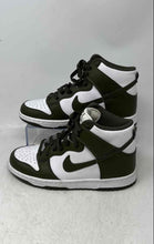 Load image into Gallery viewer, Nike Kids Dunk High Retro White Green Lace-Up Mid Top Sneaker Shoes Size 5Y
