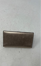 Load image into Gallery viewer, Kate Spade New York Womens Metallic Gold Leather Card Holder Bifold Wallet
