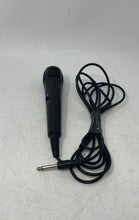 Load image into Gallery viewer, Black Wired Dynamic On/Off Switch Handheld Microphone Not Tested
