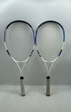 Load image into Gallery viewer, 2-Pack Oppum Pro 25 Junior Kids Multicolor Lightweight Tennis Rackets With Cover
