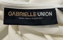 Load image into Gallery viewer, GABRIELLE UNION New York Company Womens White Back Zip Shift Dress Size XXL
