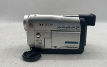 Load image into Gallery viewer, Samsung MiniDV Model SCD67 Silver Black 500x Digital Zoom Handheld Camcorder
