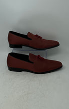 Load image into Gallery viewer, Stacy Adams Mens Red Square Toe Slip-On Loafer Shoes Size 12M
