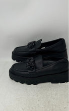 Load image into Gallery viewer, Karl Lagerfeld Paris Womens Marcia Black Leather Slip-On Loafer Shoes Size 8M
