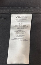 Load image into Gallery viewer, Vince Womens Black Flat Front Elastic Waist Straight Leg Ankle Pants Sz S W/ Tag
