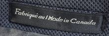 Load image into Gallery viewer, Moores Mens Navy Blue Long Sleeve Single Breasted Two-Button Blazer Size 40S
