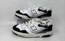 Load image into Gallery viewer, New Balance Boys 550 GSB550CA White Black Low Top Lace-Up Sneaker Shoes Size 7M
