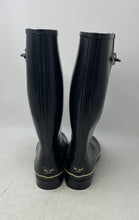 Load image into Gallery viewer, Kate Spade New York Womens Black Round Toe Knee High Rain Boots Size 9
