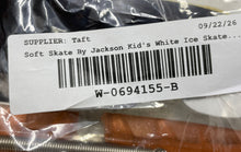 Load image into Gallery viewer, Soft Skate By Jackson Boys White Leather Lace-Up Figure Ice Skates Size 11
