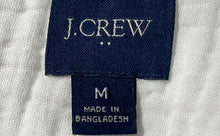 Load image into Gallery viewer, J.Crew Mens White Cotton Gauze Short Sleeve Button-Up Shirt Size Medium
