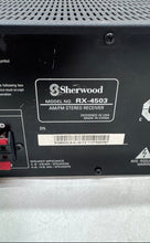 Load image into Gallery viewer, Sherwood RX-4503 Black 2.1 Channel Dolby AM/FM Stereo Receiver Not Tested
