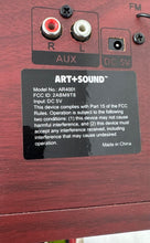 Load image into Gallery viewer, ART+SOUND AR4001 Brown Home Audio Vinyl Turntable Player Not Tested
