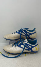 Load image into Gallery viewer, Adidas Mens Messi 15.3 White Royal Blue Athletic Soccer Football Cleats Size 8
