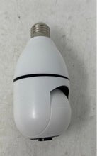 Load image into Gallery viewer, White Night Vision Wireless E27 Light Bulb Security Camera Only One Untested
