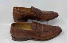 Load image into Gallery viewer, Steve Madden Mens Ancher Brown Leather Round Toe Slip-On Loafer Shoes Size 11.5D
