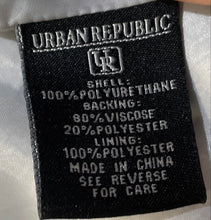 Load image into Gallery viewer, Urban Republic Mens Black Long Sleeve Full-Zip Pockets Motorcycle Jacket Size XL
