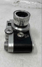 Load image into Gallery viewer, Vintage Argus C-Forty-Four Black Silver 35mm Rangefinder Film Camera Not Tested
