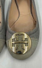 Load image into Gallery viewer, Authentic Tory Burch Womens Serena 2 Gray Karung Montilla Ballet Flats Size 7M
