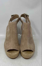 Load image into Gallery viewer, Kenneth Cole Womens Olivia Light Brown Wedge Heel Espadrille Sandals Size 7.5
