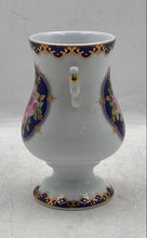 Load image into Gallery viewer, Presentti Italy Style Gold Collection Fine Porcelain Floral Vase Collectible
