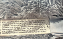 Load image into Gallery viewer, Forever 21 Girls Blue Faux Fur Hello Kitty &amp; Friends Angel Full-Zip Hoodie Sz S
