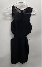 Load image into Gallery viewer, Forever 21 Womens Black Cut Out Sleeveless Round Neck Sheath Dress Size Medium
