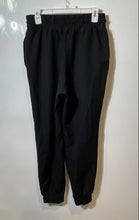 Load image into Gallery viewer, Zara Womens Black Elastic Waist Tapered Leg Drawstring Jogger Pants Size M
