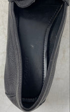 Load image into Gallery viewer, Coach Womens Fredrica Black Leather Slip-On Moc Toe Loafer Flats Size 6.5 B
