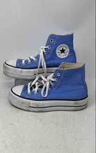 Load image into Gallery viewer, Converse Womens CTAS Lift Platform A00908F Blue White Sneaker Shoes Size 6.5
