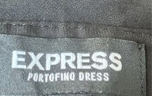Load image into Gallery viewer, Express Womens Black Portofino Long Sleeve Collared Shirt Dress Size XS
