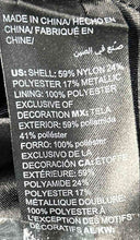Load image into Gallery viewer, White House Black Market Womens Gray Black Back-Zip Fit-&amp;-Flare Dress Size 6
