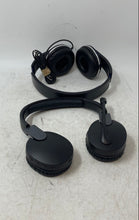Load image into Gallery viewer, Lot Of 2 Black Over The Ear Foldable Wireless Headphones Not Tested
