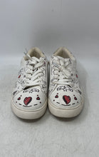 Load image into Gallery viewer, Hey Girl Womens Supernova White Printed Leather Lace-Up Sneaker Shoes Size 10
