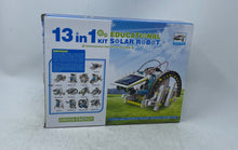 Load image into Gallery viewer, 13-In-1 Educational Kit Solar Robot DIY Science And STEM Building Toy Not Tested
