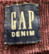Load image into Gallery viewer, Gap Womens Burgundy Regular Fit Five-Pocket Zip Bootcut Jeans Size 27R
