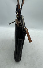 Load image into Gallery viewer, Nanette Lepore Womens Brown Leather Adjustable Strap Crossbody Handbag
