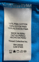 Load image into Gallery viewer, Psycho Bunny Mens Blue Pima Cotton Crew Neck Pullover T-Shirt Size 6
