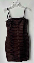 Load image into Gallery viewer, Calvin Klein Womens Brown Sleeveless Spaghetti Strap Bandage Bodycon Dress Sz P
